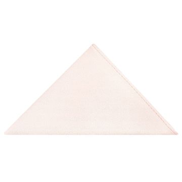 Plain Blush Silk Pocket Square