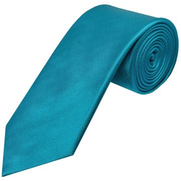 Turquoise Silk Twill Silk Classic Men's Tie