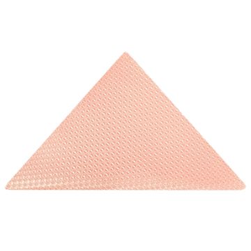 Peach Textured Pocket Square