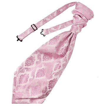 Dusty Pink Paisley Men's Cravat Tie