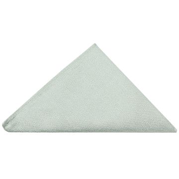 Plain Duck Egg Silk Pocket Square