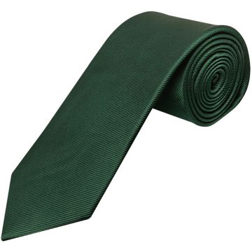 Bottle Green Silk Twill Classic Men's Tie