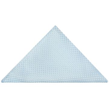 Sky Blue Textured Pocket Square