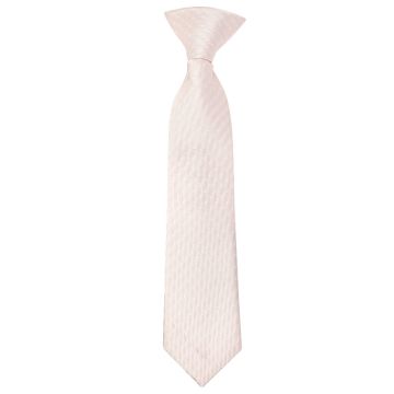 Pre Tied Blush Polka Dot Boys Tie Age 4-7
