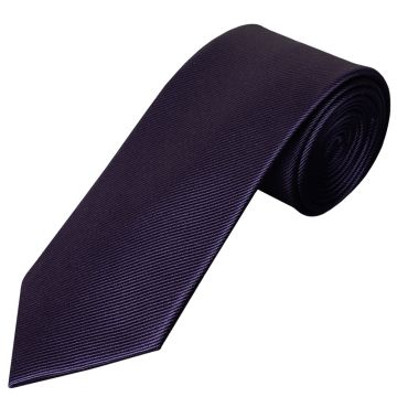 Plum Silk Twill Silk Classic Men's Tie