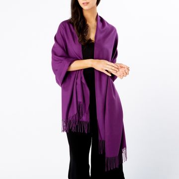 Plum Pashmina 
