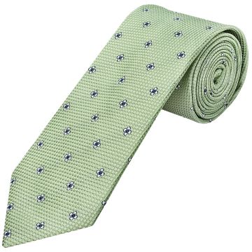 Green Petal Classic Men's Tie