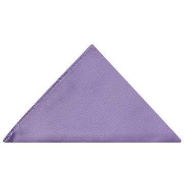 Plain Lilac Pocket Handkerchief