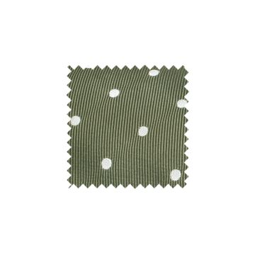 Olive Large White Spot Swatch - OLLS1