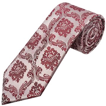 Burgundy Red Paisley Classic Men's Tie