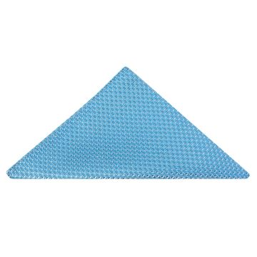Blue Textured Pocket Square