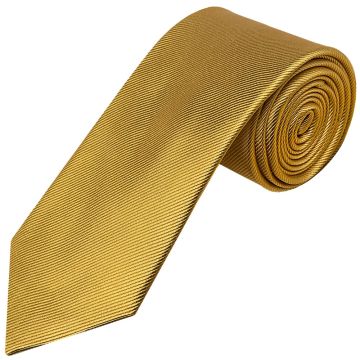 Mustard Yellow Silk Twill Classic Men's Tie