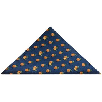 Pineapple Silk Pocket Square