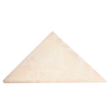 Blush Paisley Pocket Square