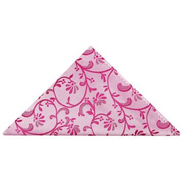 Fuchsia Floral Pocket Square