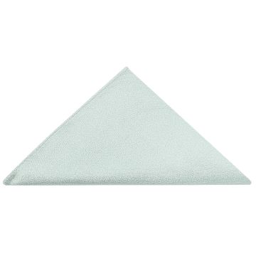 Plain Seafoam Blue Silk Pocket Square
