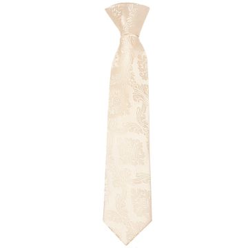 Pre Tied Blush Paisley Boys Tie Age 4-7