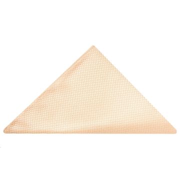 Light Peach Diamond Pocket Square