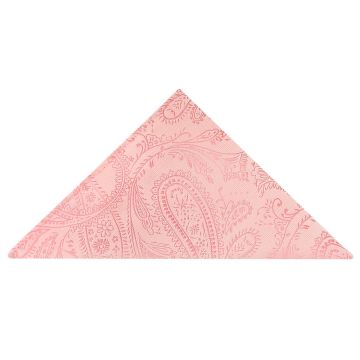 Light Pink Paisley Pocket Square