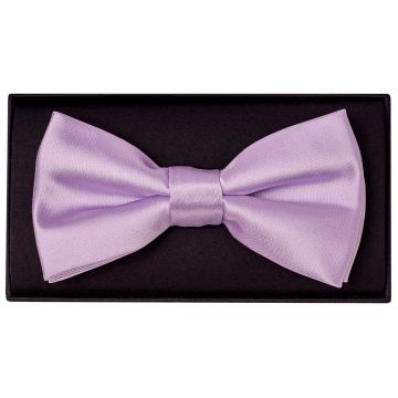 Plain Lavender Handmade Mens Bow Tie