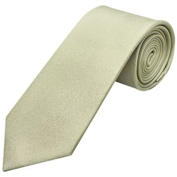 Plain Sage Green Silk Classic Men's Tie
