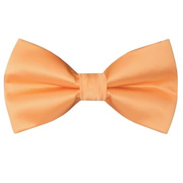 Pre Tied Peach Boys Bow Tie Age 18 Months-3 Years