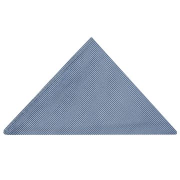 Dusty Blue Twill Silk Pocket Square