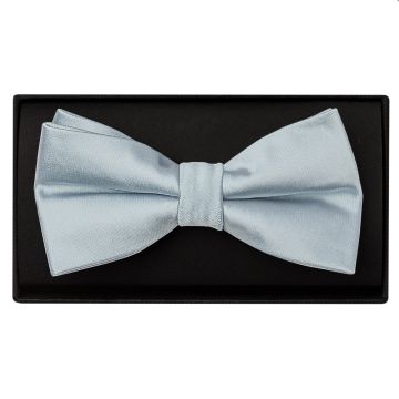 Plain Duck Egg Handmade Mens Bow Tie