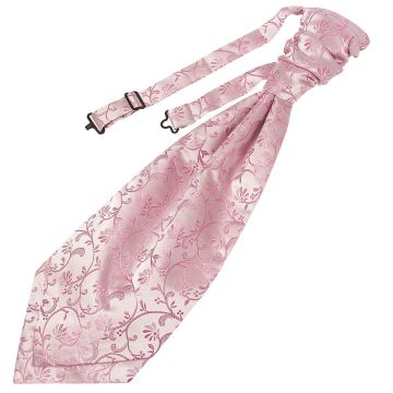Dusty Pink Floral Men's Cravat Tie