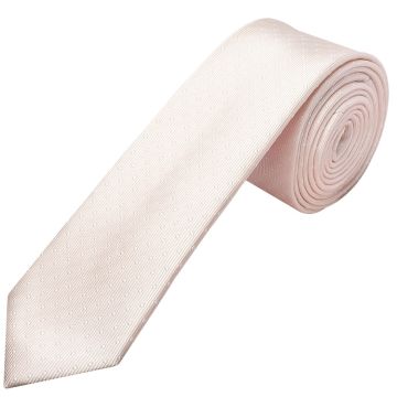 Blush Polka Dot Skinny Men's Tie