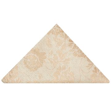 Gold Flower Pocket Square