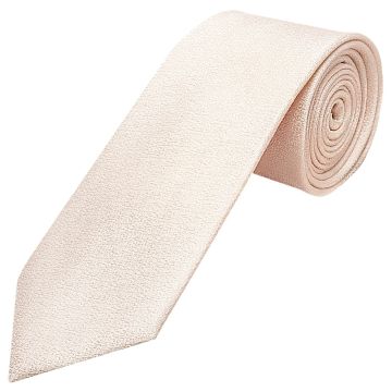 Blush Self Floral Textured Silk Classic Men's Tie