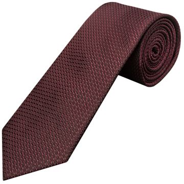 Burgundy Textured Classic Tie