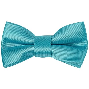 Pre Tied Turquoise Boys Bow Tie Age 18 Months-3 Years