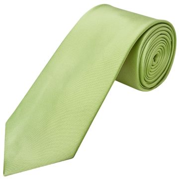 Plain Light Sage Satin Classic Men's Tie