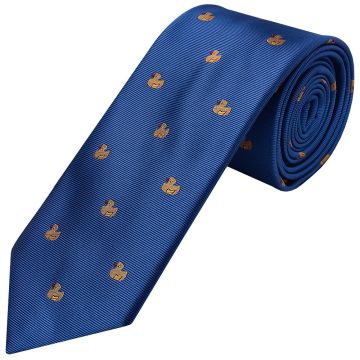 Slim Blue Duck Men's Tie