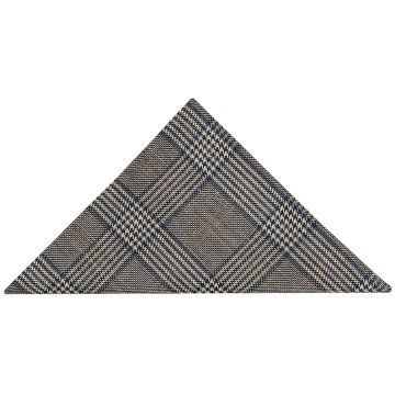 Grey Prince of Wales Pocket Square