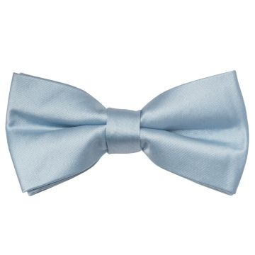 Pre Tied Light Blue Boys Bow Tie Age 18 Months-3 Years