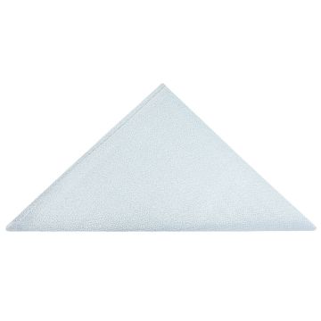 Plain Sky Blue Silk Pocket Square