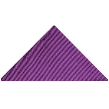 Cadbury Purple Twill Pocket Square
