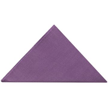 Mauve Twill Silk Pocket Square