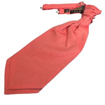 Plain Dark Rose Men's Cravat Tie