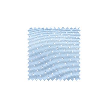 Light Blue and White Polka Dot Swatch - LBPD1