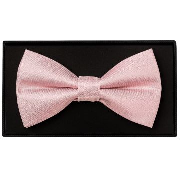 Plain Dusty Rose Silk Mens Bow Tie