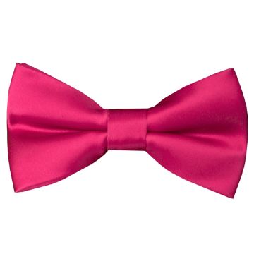 Pre Tied Cerise Pink Boys Bow Tie Age 8-11