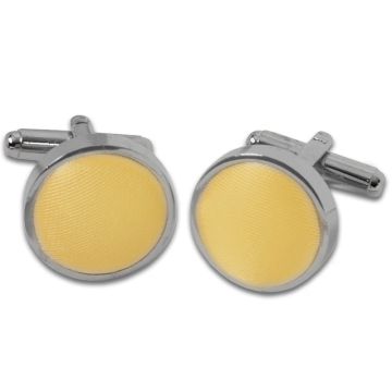 Plain Gold Cufflinks