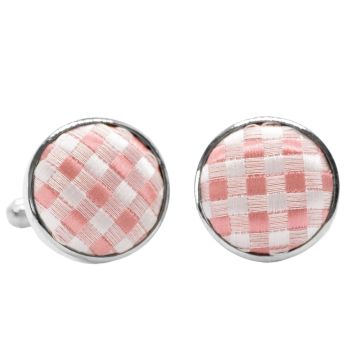 Rose Gold Diamond Neat Cufflinks