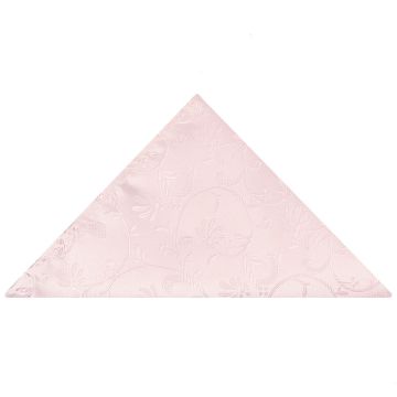 Blush Pink Floral Pocket Square