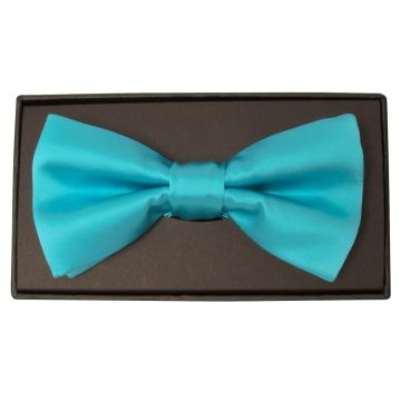 Turquoise Handmade Mens Bow Tie