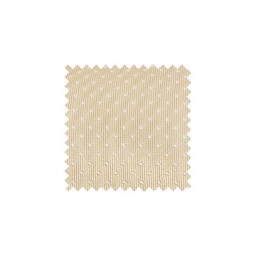Champagne and White Polka Dot Swatch - CPPD1